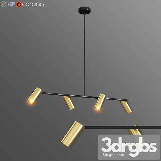 Obie diner pendant by made 3D Model Download