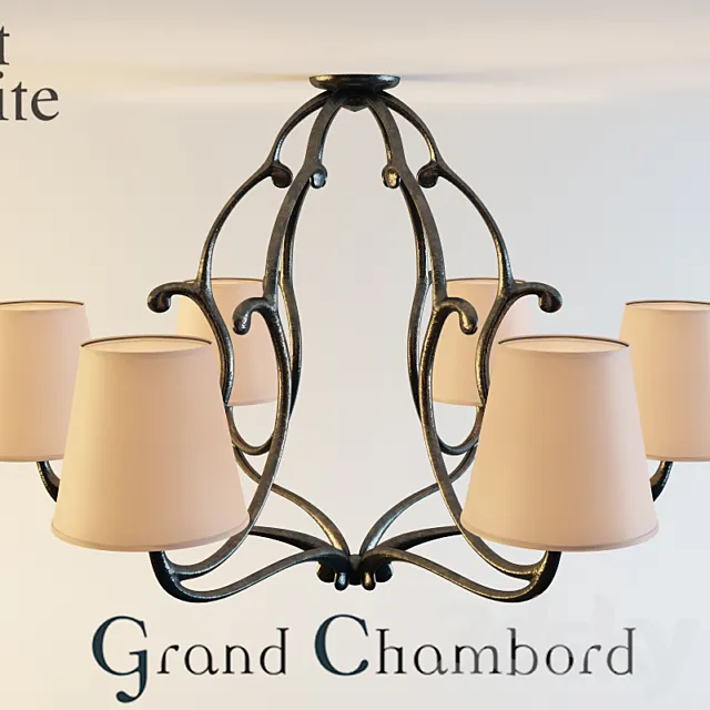 Objet Insolite Grand Chambord 3DModel