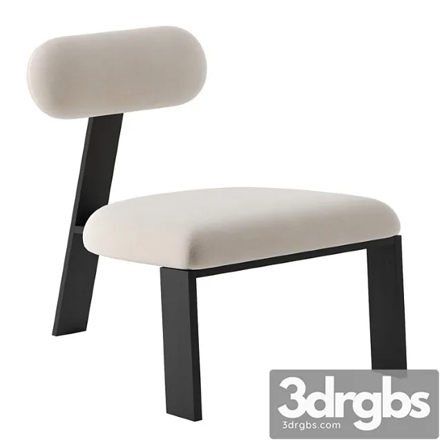 Oblique lounge chair by studio henk