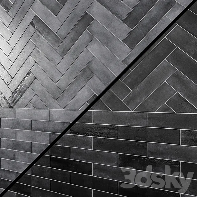 OBLIQUE RANGE tile 3D Model