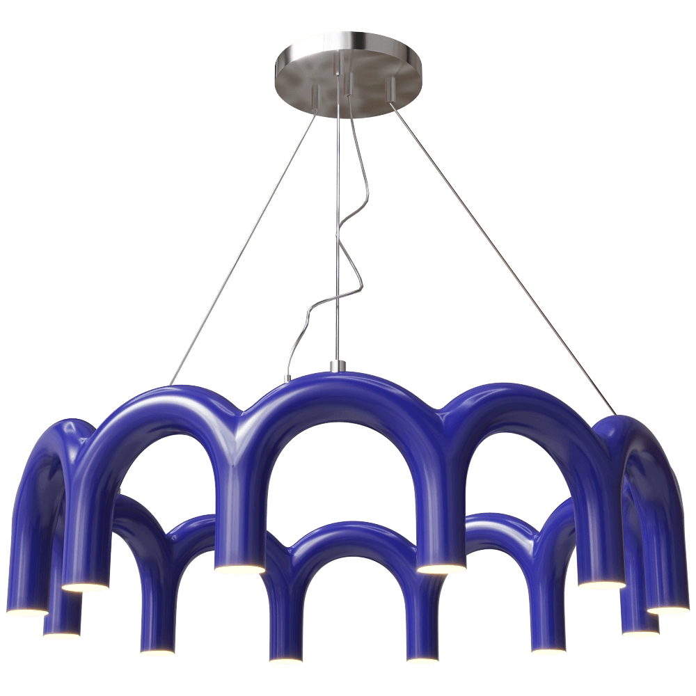 Oblure - Pendant lamp Arch circle 98 3D Model