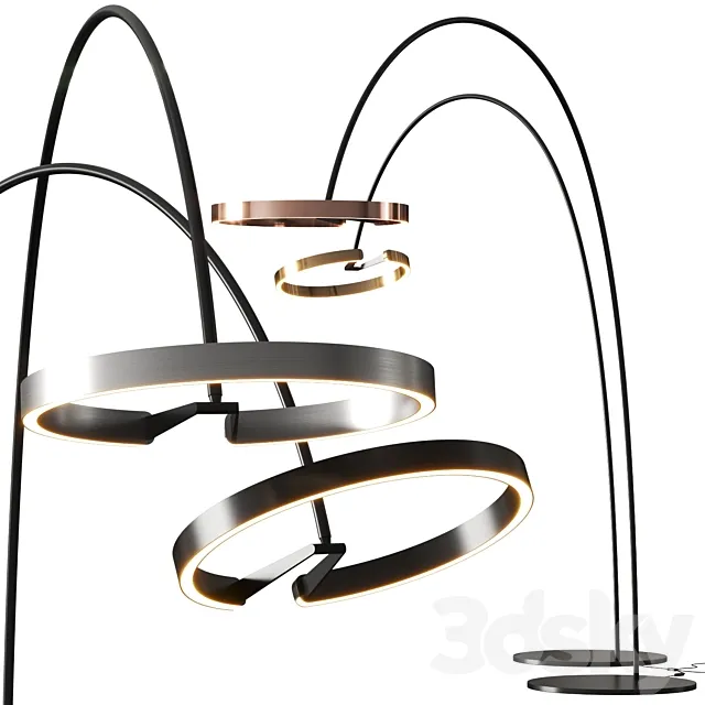 Occhio Mito Largo Floor Lamps 3DModel