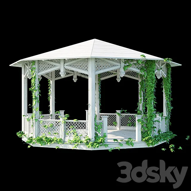 Octagonal Arbor Free Download