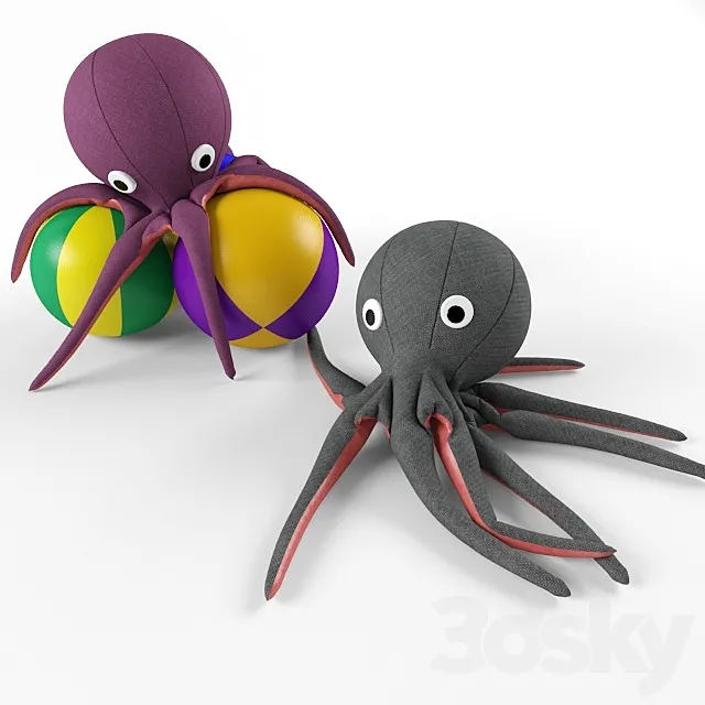 Octopus 3D Model