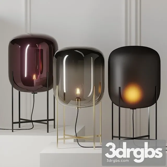 Oda Medium Floor Lamp by Pulpo 3D Model Free