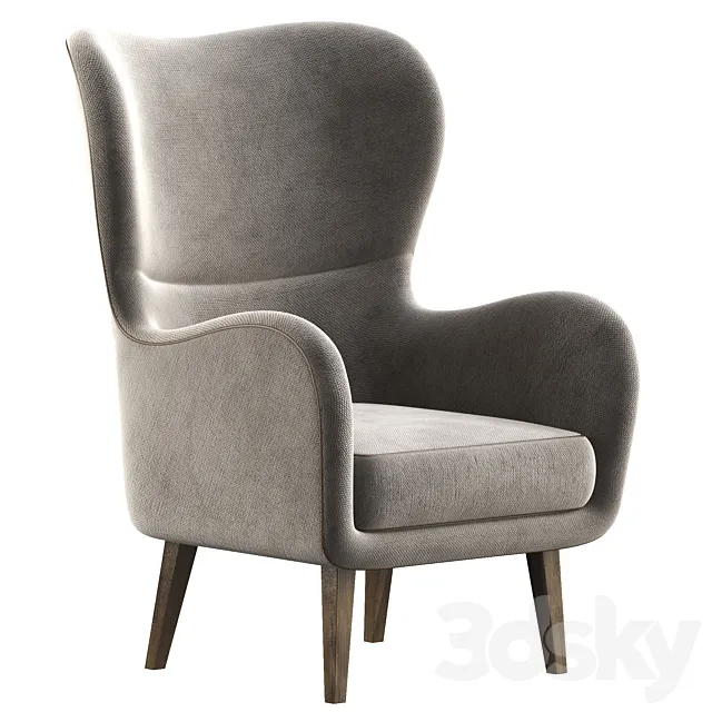 Oday_27.5_W_Wingback_Chair Free Download