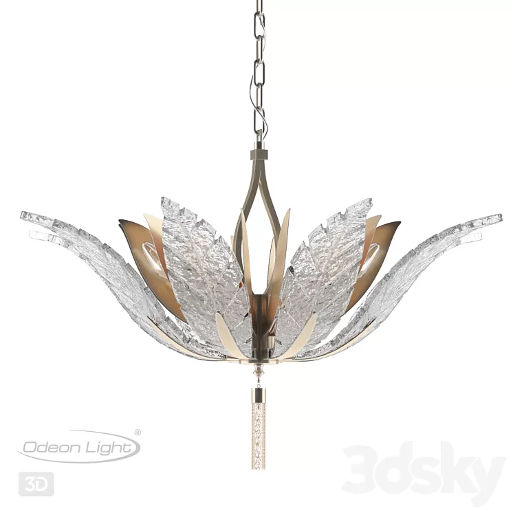 Odeon Light 4838/8 FLOWERI 3D Model
