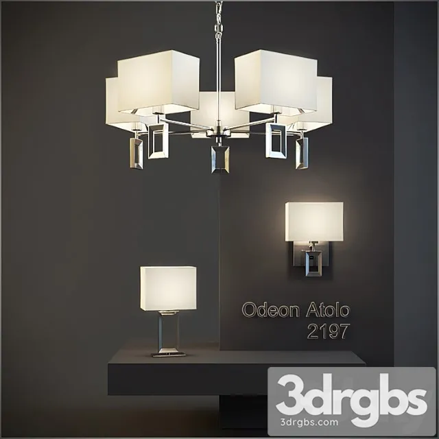 Odeon Light Atolo 2197 3D Model Free