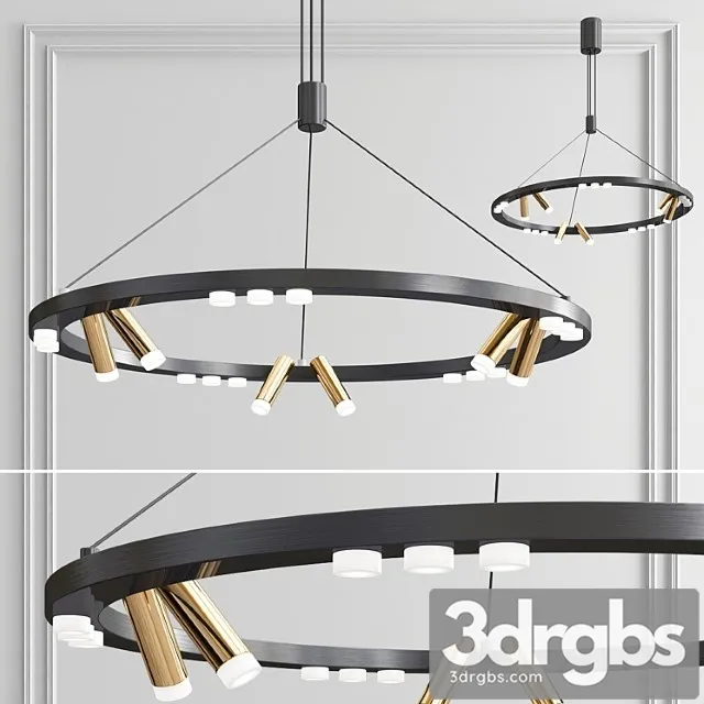 Odeon light beveren chandelier 3D Model Free