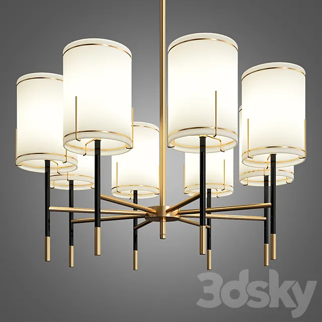 Odeon Light chandelier 3DModel