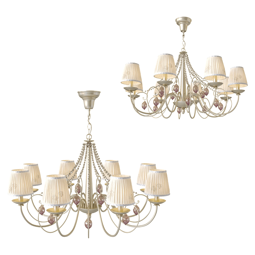 Odeon Light - Chandelier Adriana 3922/8 3D Model