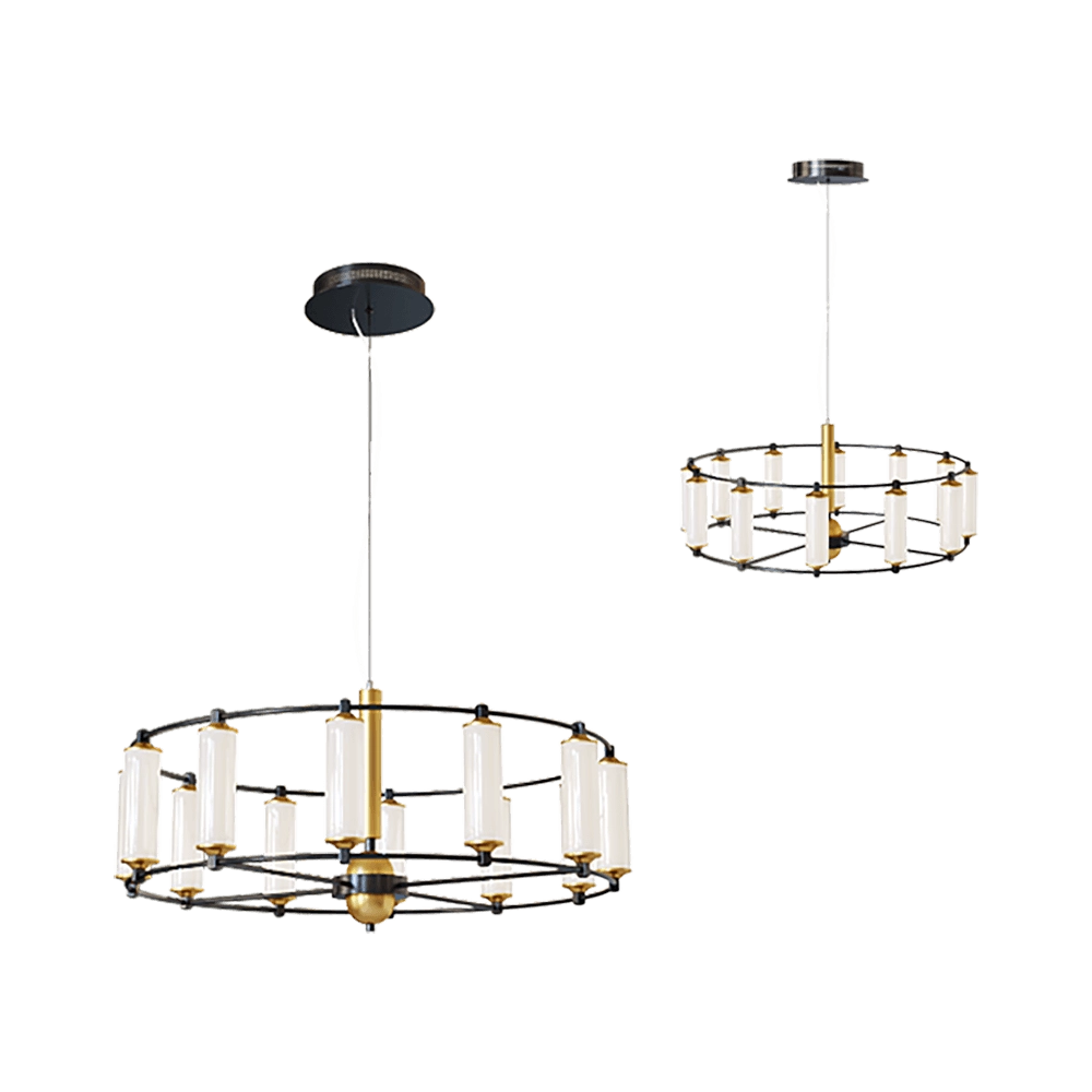 Odeon Light - Chandelier Bebetta 3905/72L 3D Model