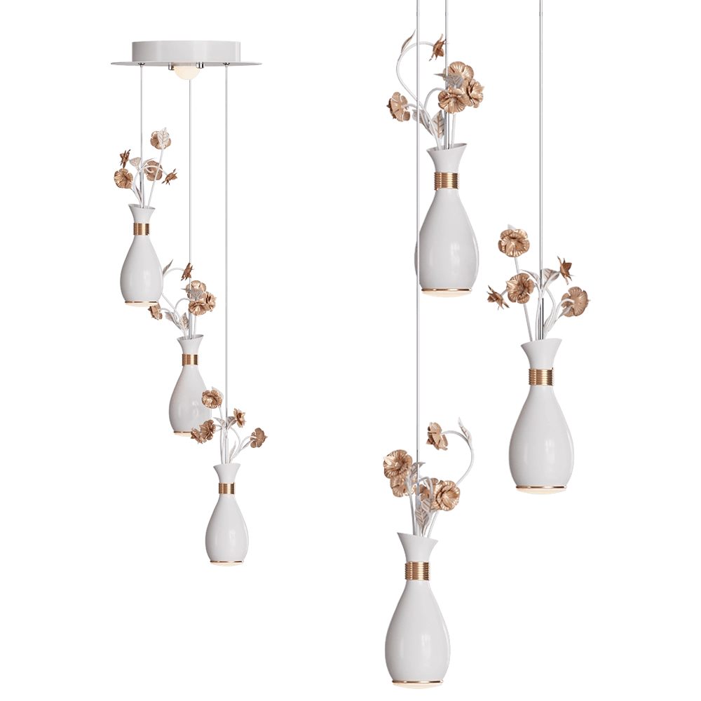 Odeon Light - Chandelier Carolis 4035/18L 3D Model