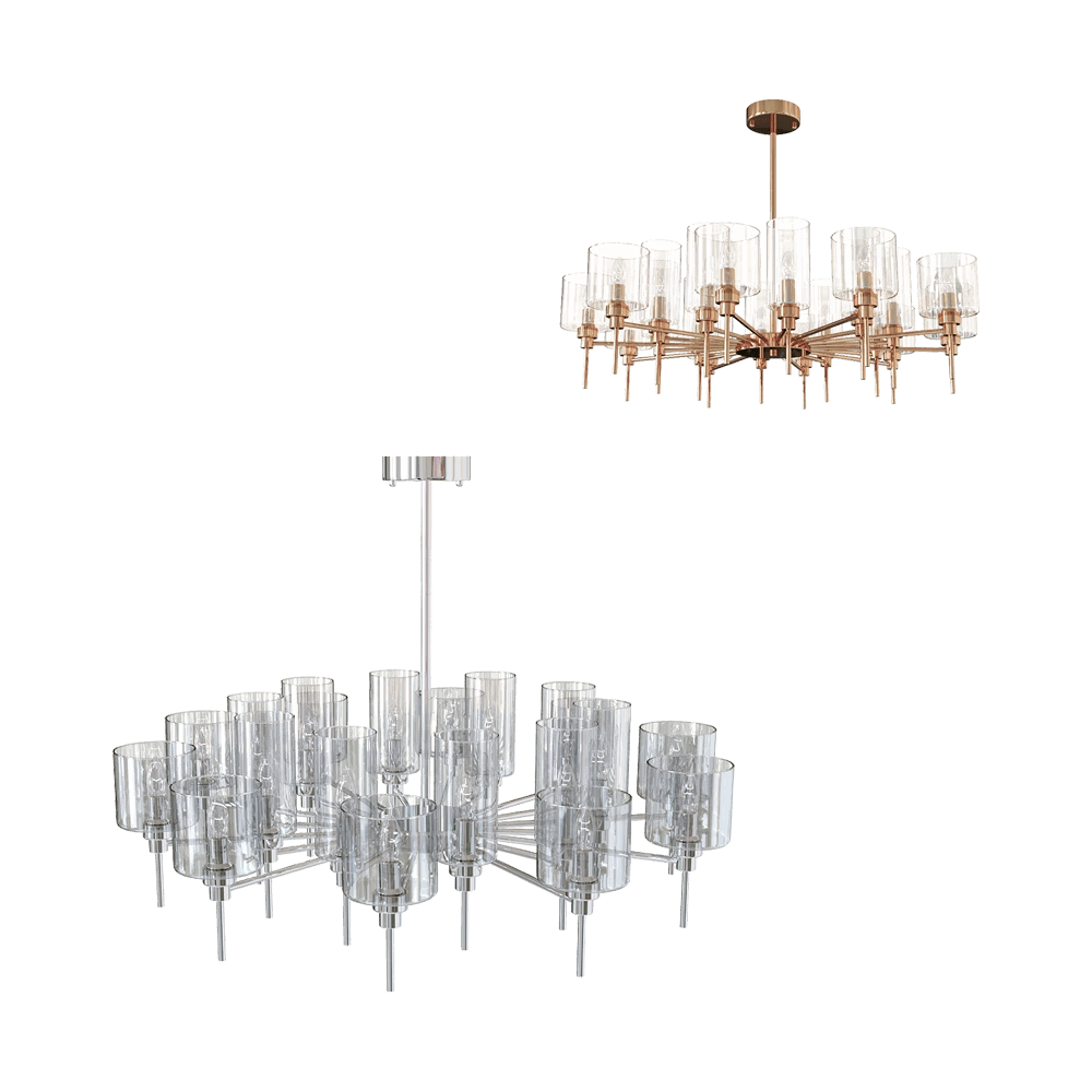 Odeon Light - Chandelier Diatra 4688-9/20 3D Model