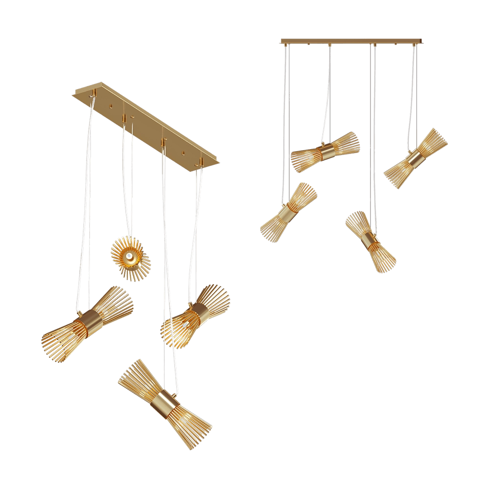 Odeon Light - Chandelier Dorta 4638/8 3D Model