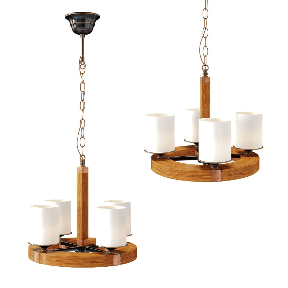 Odeon Light - Chandelier Fabo 2767/4 3D Model