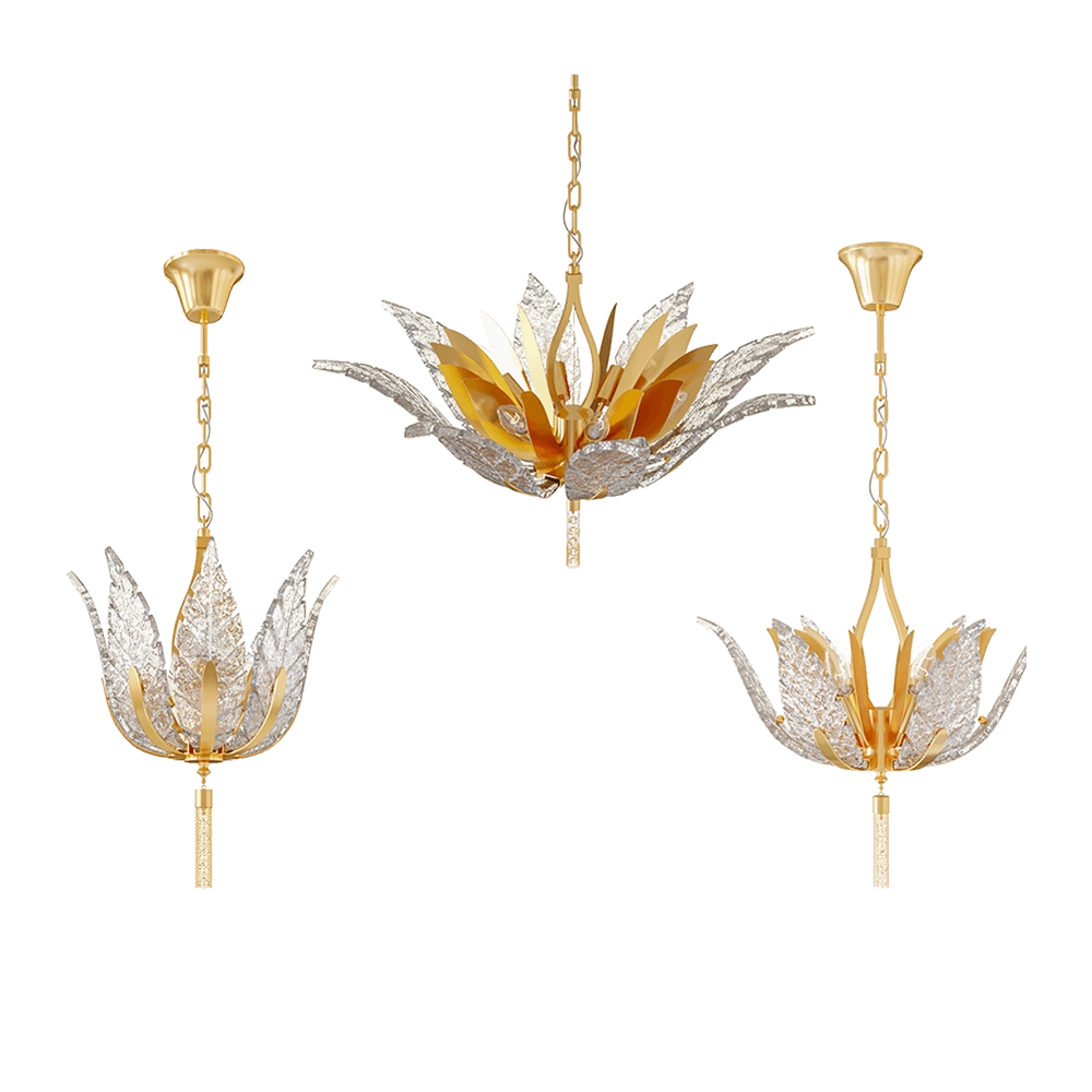 Odeon Light - Chandelier Floweri 4838 3D Model