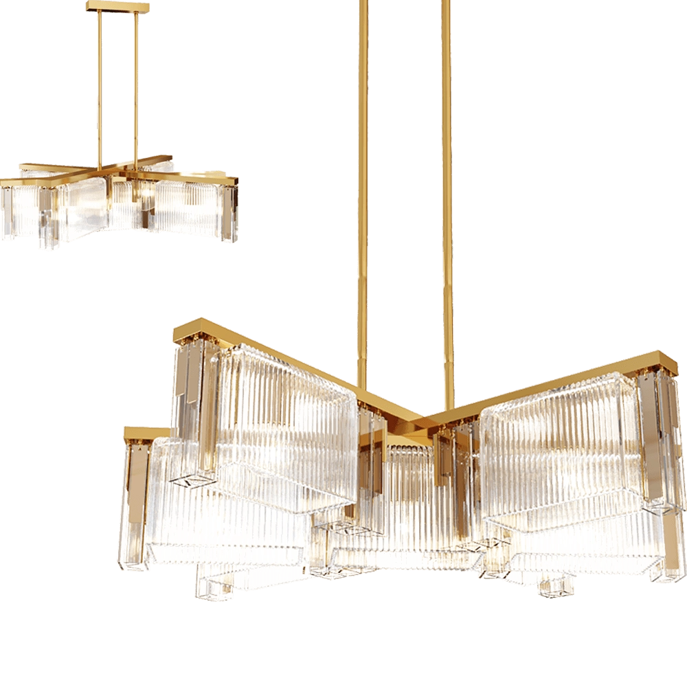 Odeon Light - Chandelier Gatsby 4877/7 3D Model