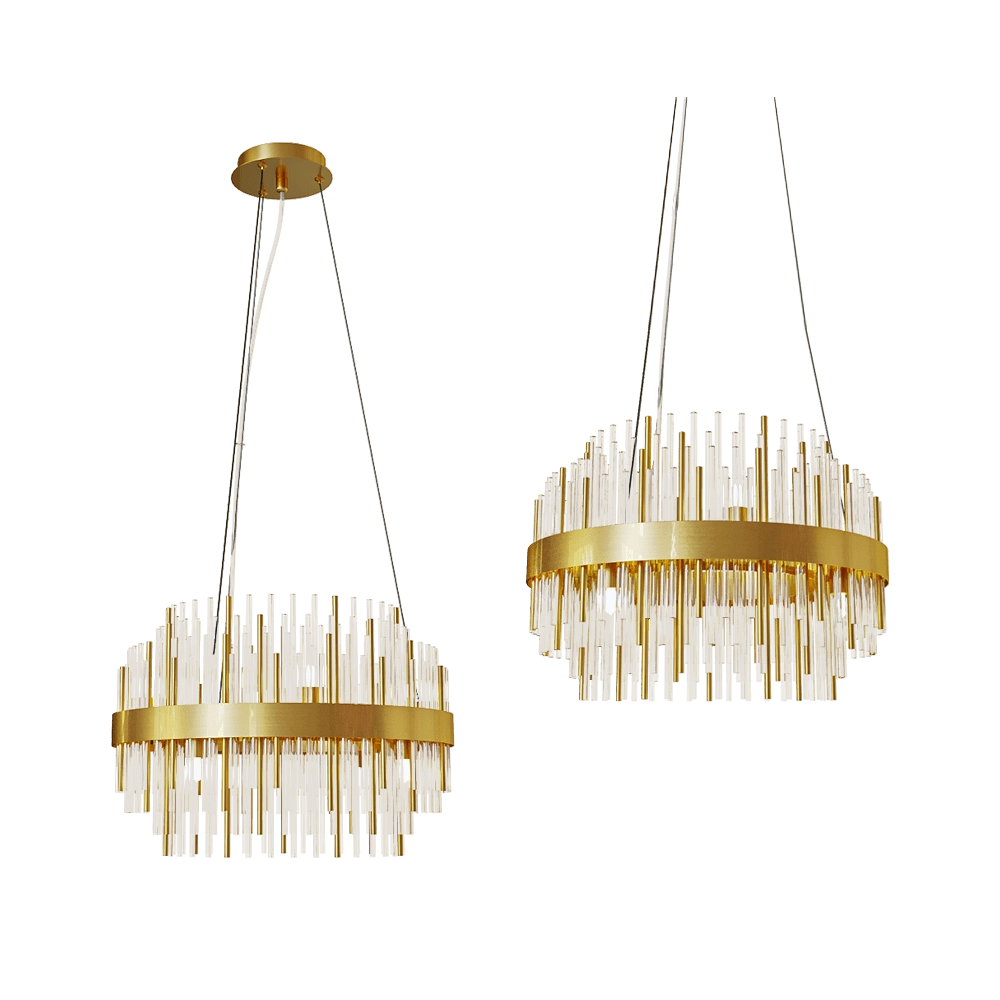 Odeon Light - Chandelier Ida 4639/8 3D Model