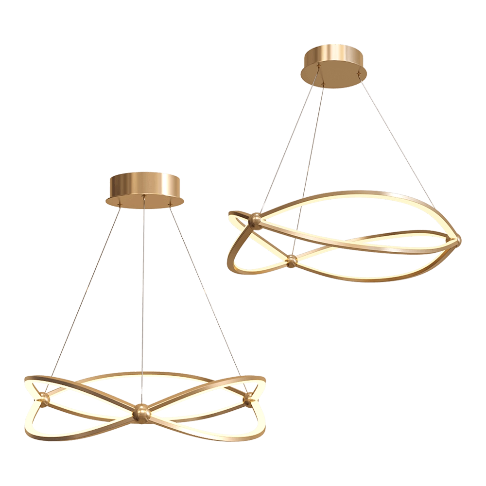 Odeon Light - Chandelier Lesla 4730/43L 3D Model