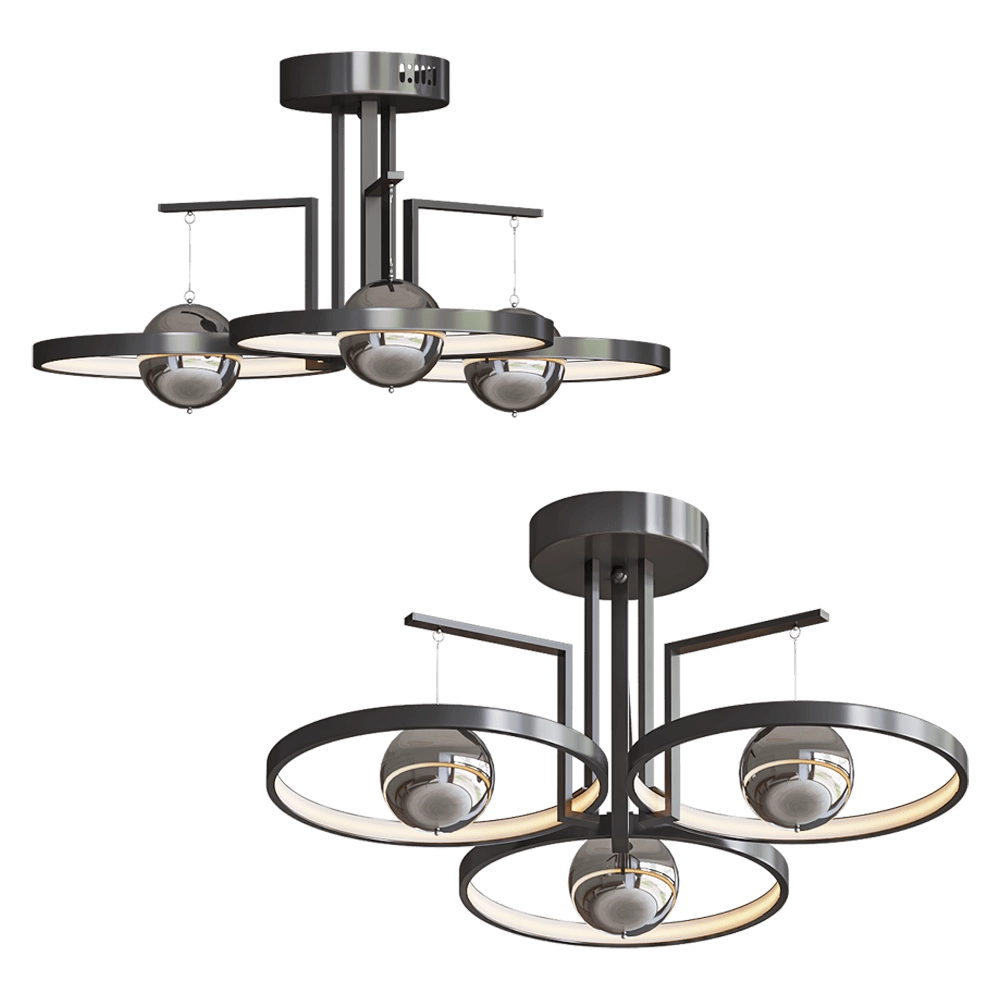 Odeon Light - Chandelier Lond 4031/40CL 3D Model