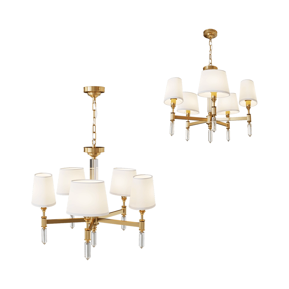 Odeon Light - Chandelier London 4894/5 3D Model