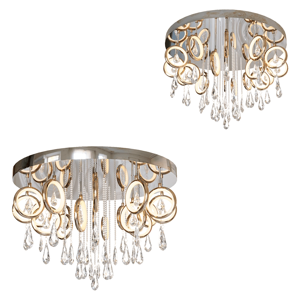 Odeon Light - Chandelier Orio 4034/99CL 3D Model
