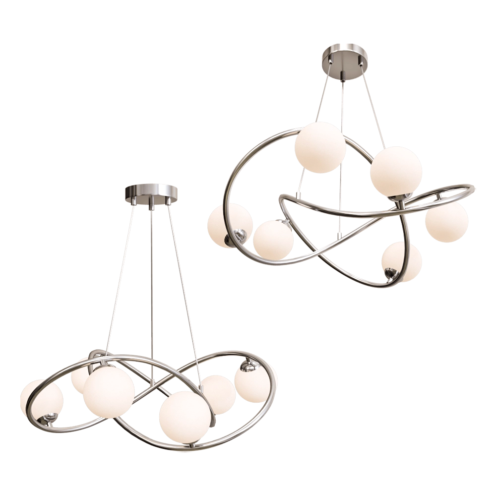 Odeon Light - Chandelier Slota 4807/6 3D Model