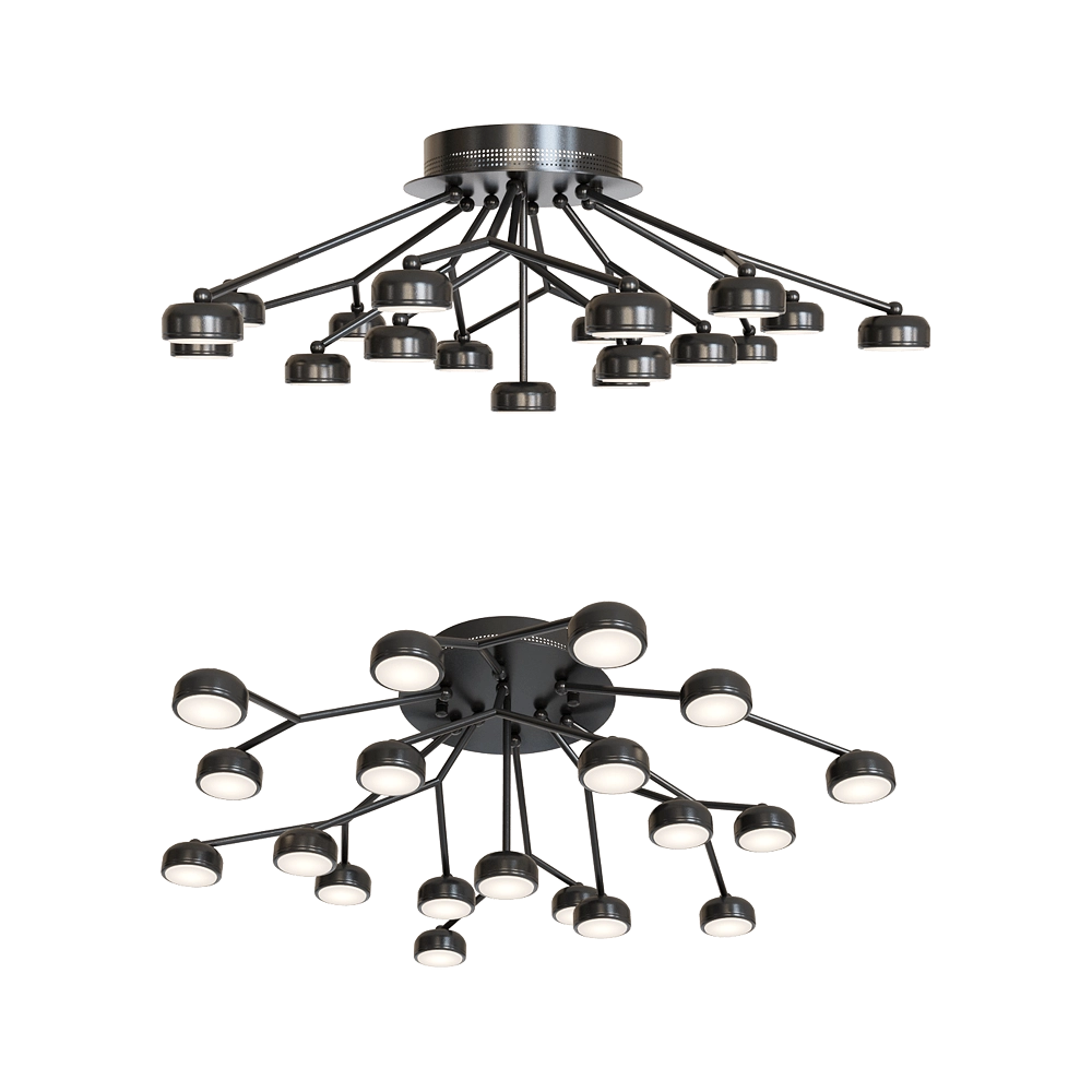 Odeon Light - Chandelier Stardust 3865/80CL 3D Model
