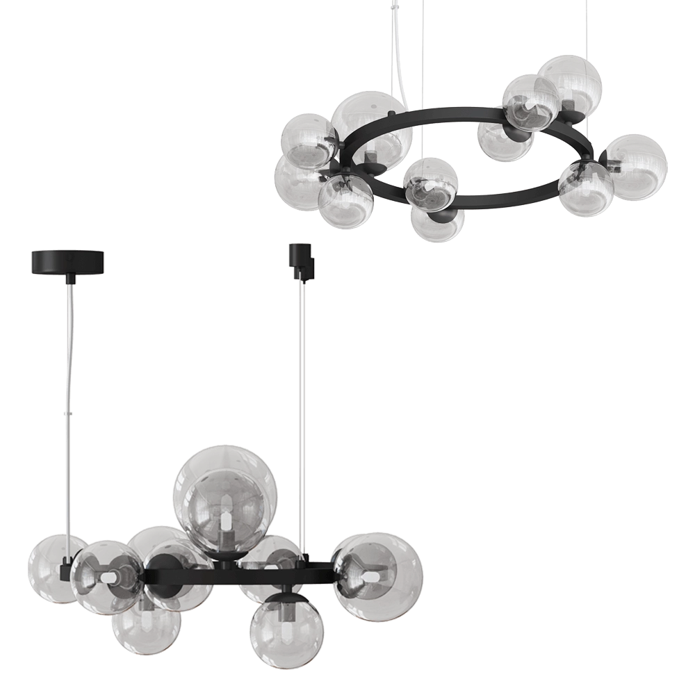 Odeon Light - Chandelier Tovi 4818/11 3D Model
