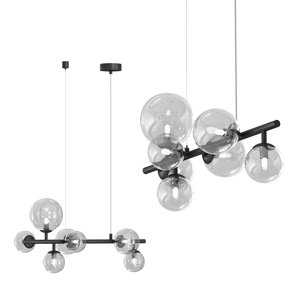 Odeon Light - Chandelier Tovi 4818/7 3D Model
