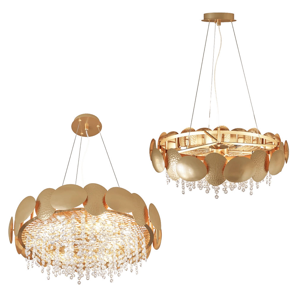 Odeon Light - Chandelier Ulla 4636/6 3D Model