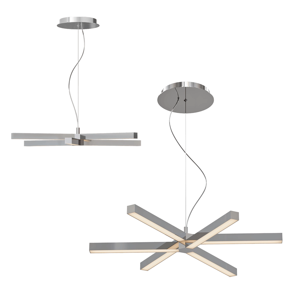 Odeon Light - Chandelier Veira 4017/49L 3D Model