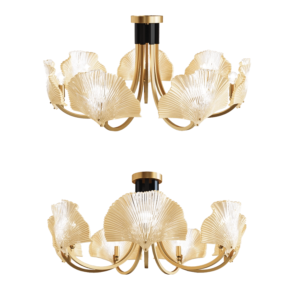 Odeon Light - Chandelier Ventaglio 4870/7 3D Model