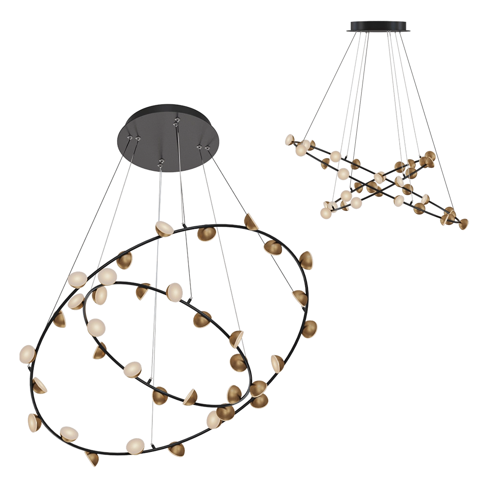 Odeon Light - Chandelier Verica 4156/99L 3D Model