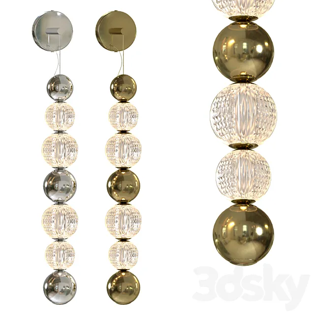 Odeon light crystal 5008_13WL l-vision 3D Model