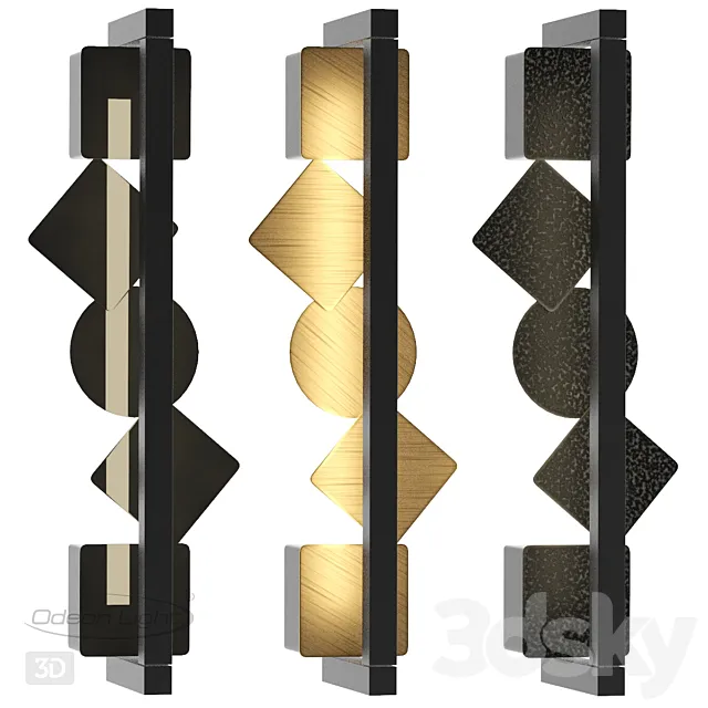 ODEON LIGHT EXCLUSIVE 6690_7WL 6691_7WL 6692_7WL GEOS 3D Model