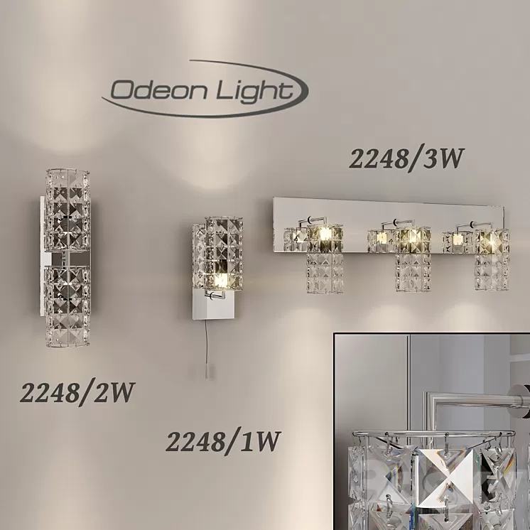 Odeon Light Fixtures 3D Model