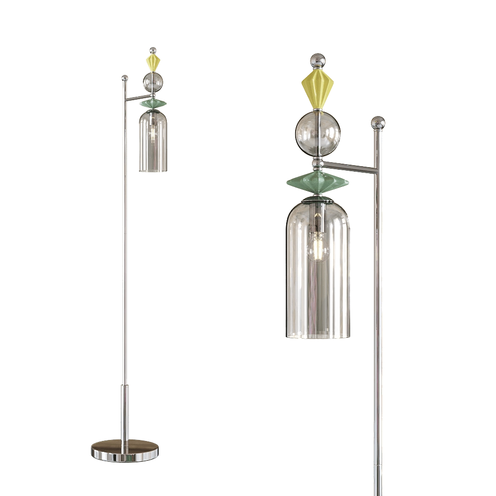 Odeon Light - Floor lamp Bizet 4893/1F 3D Model
