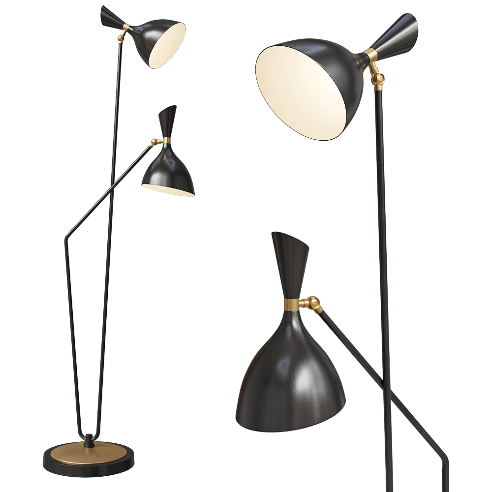 Odeon Light - Floor lamp Rasto 4665/2F 3D Model