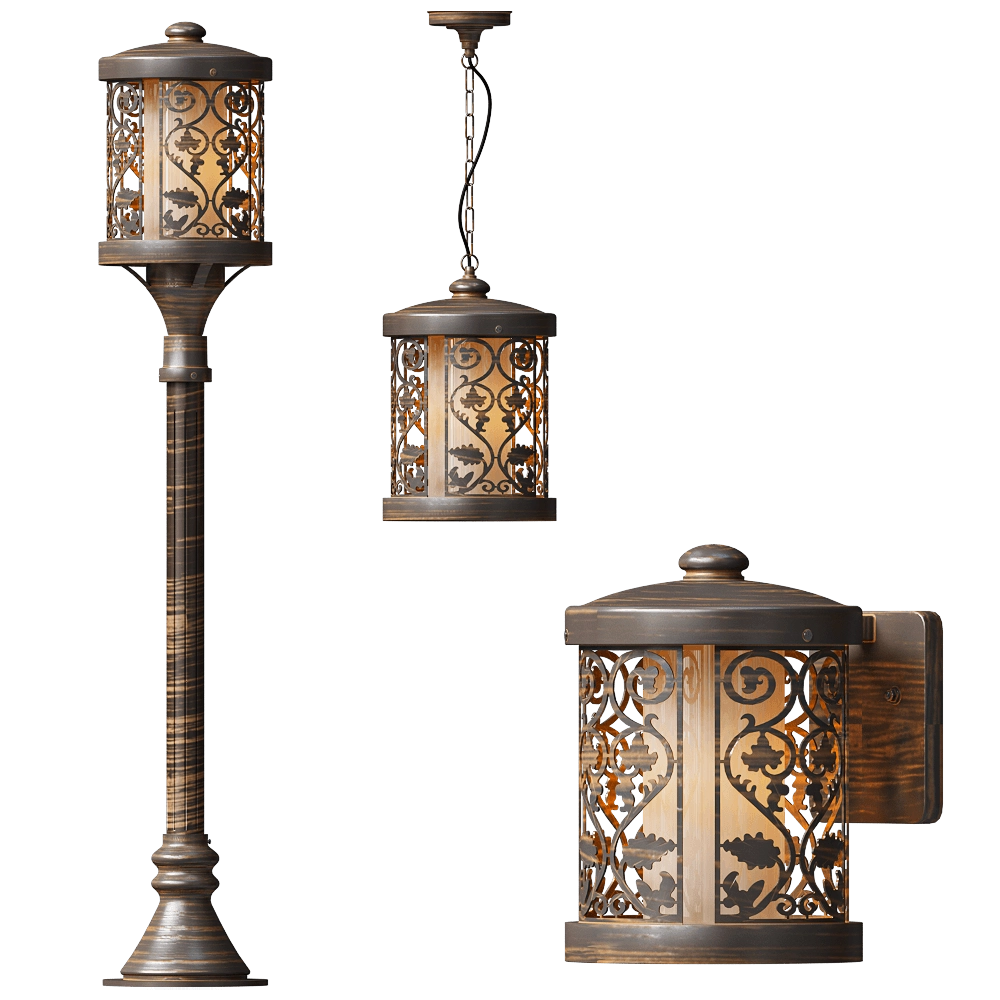 Odeon Light - Outdoor lamps Kordi 2286/1 3D Model