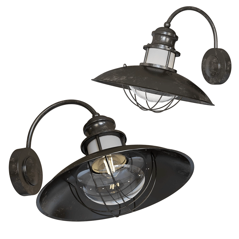 Odeon Light - Outdoor wall lamp Dante 4164/1W 3D Model