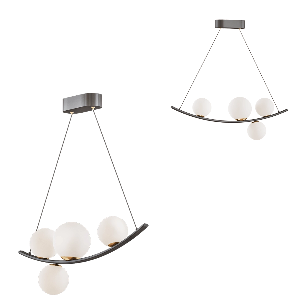 Odeon Light - Pendant lamp Dino 4267/4 3D Model