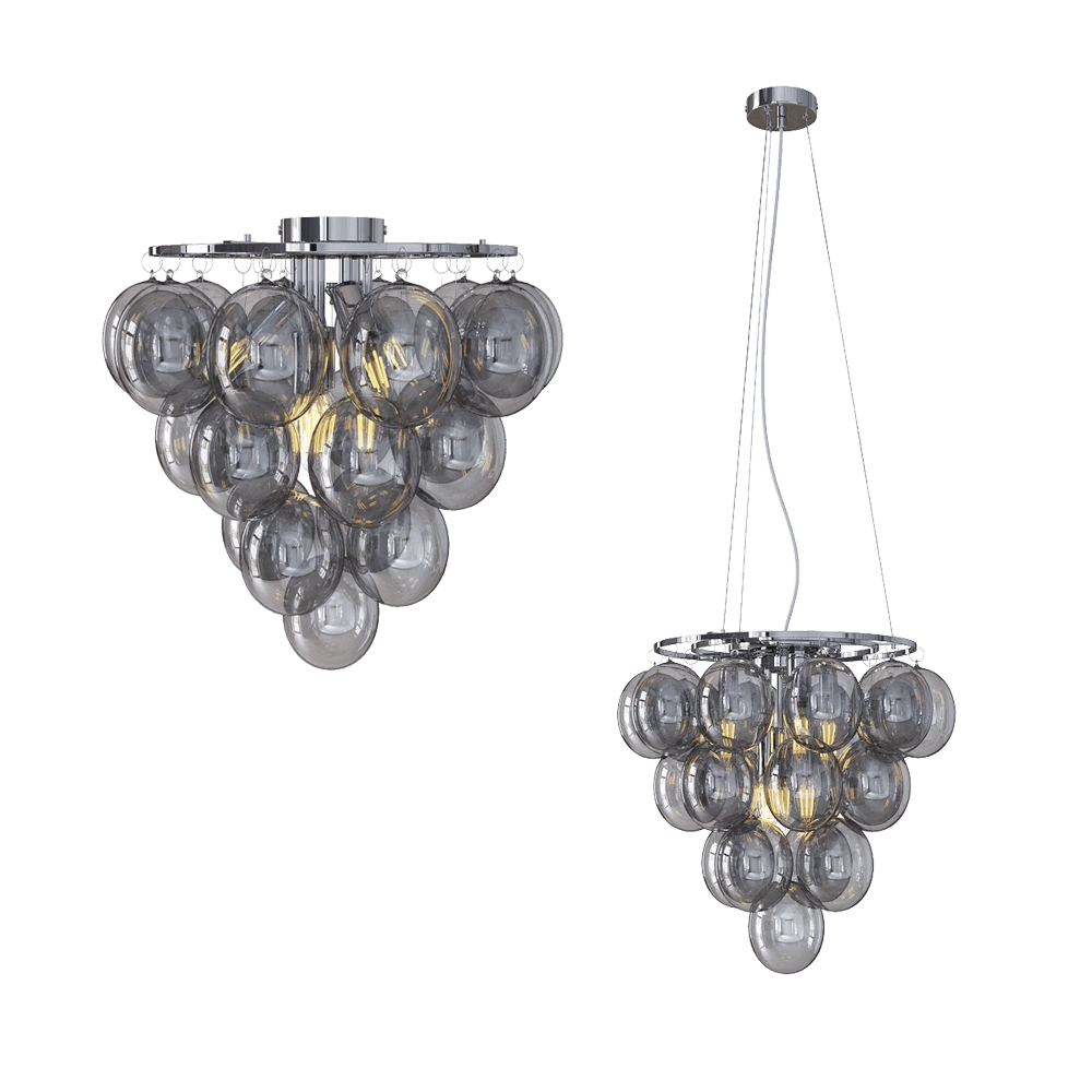Odeon Light - Pendant lamp Grape 4797 3D Model