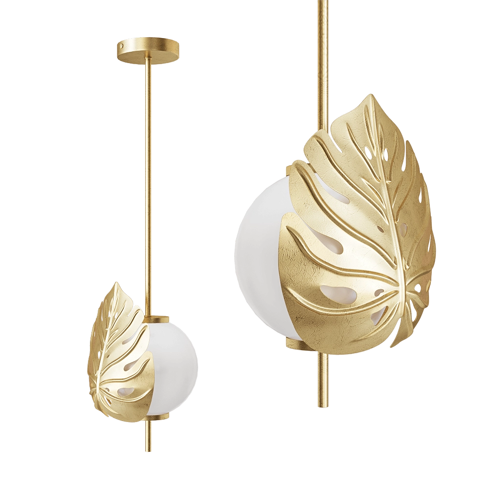 Odeon Light - Pendant lamp Jungle 4864/1 3D Model