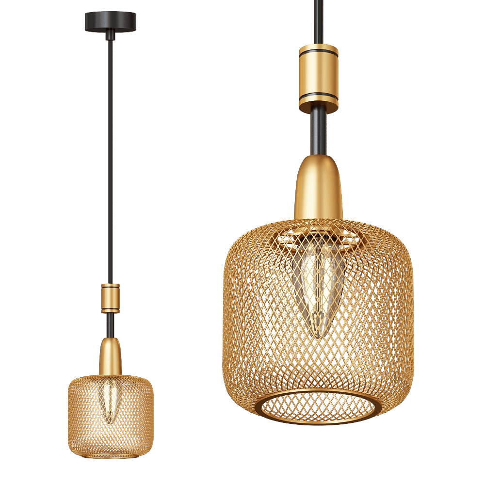 Odeon Light - Pendant lamp Lecola 4975/1 3D Model