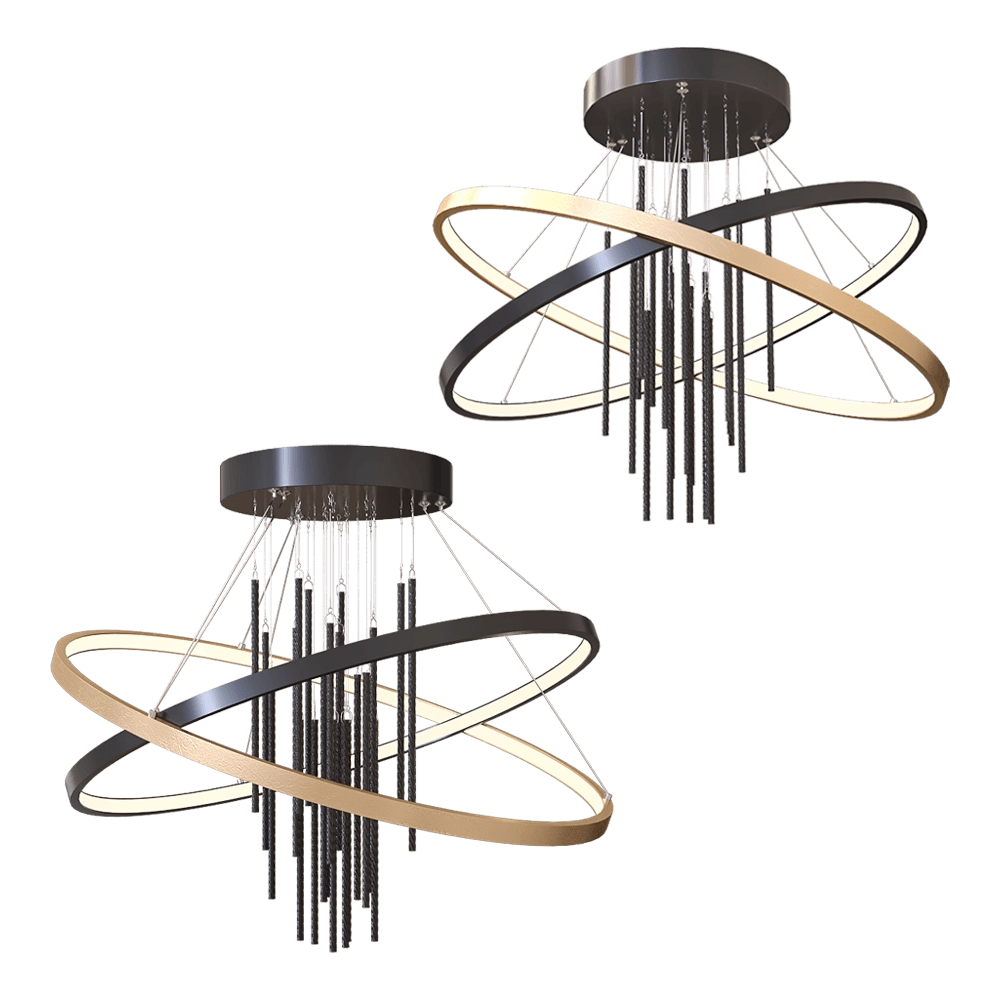 Odeon Light - Pendant lamp Monica 3901/63L 3D Model