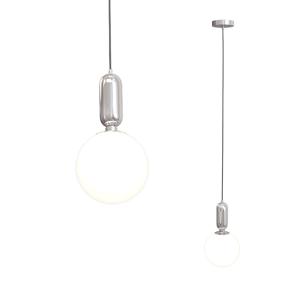 Odeon Light - Pendant lamp Okia 4670/1 and 4673/1 3D Model