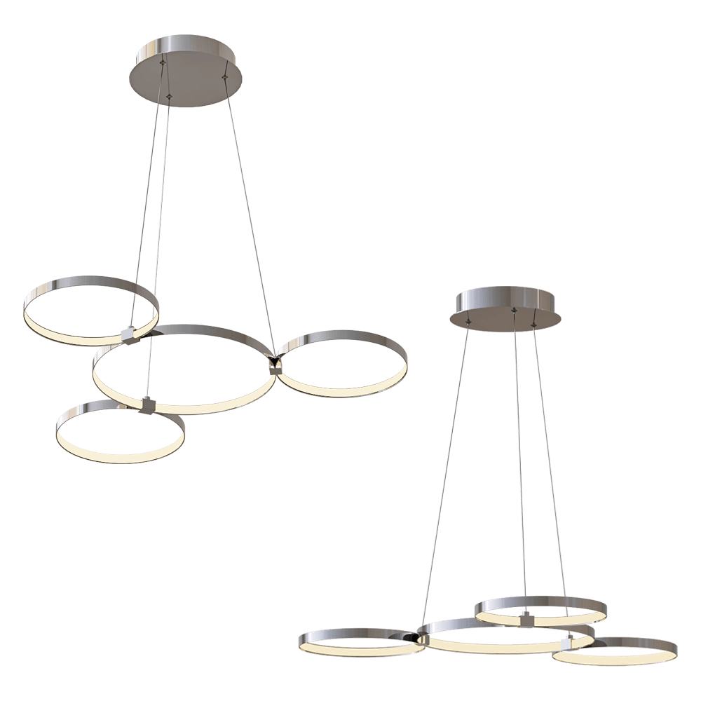 Odeon Light - Pendant lamp Olimpo 4016/36AL 3D Model