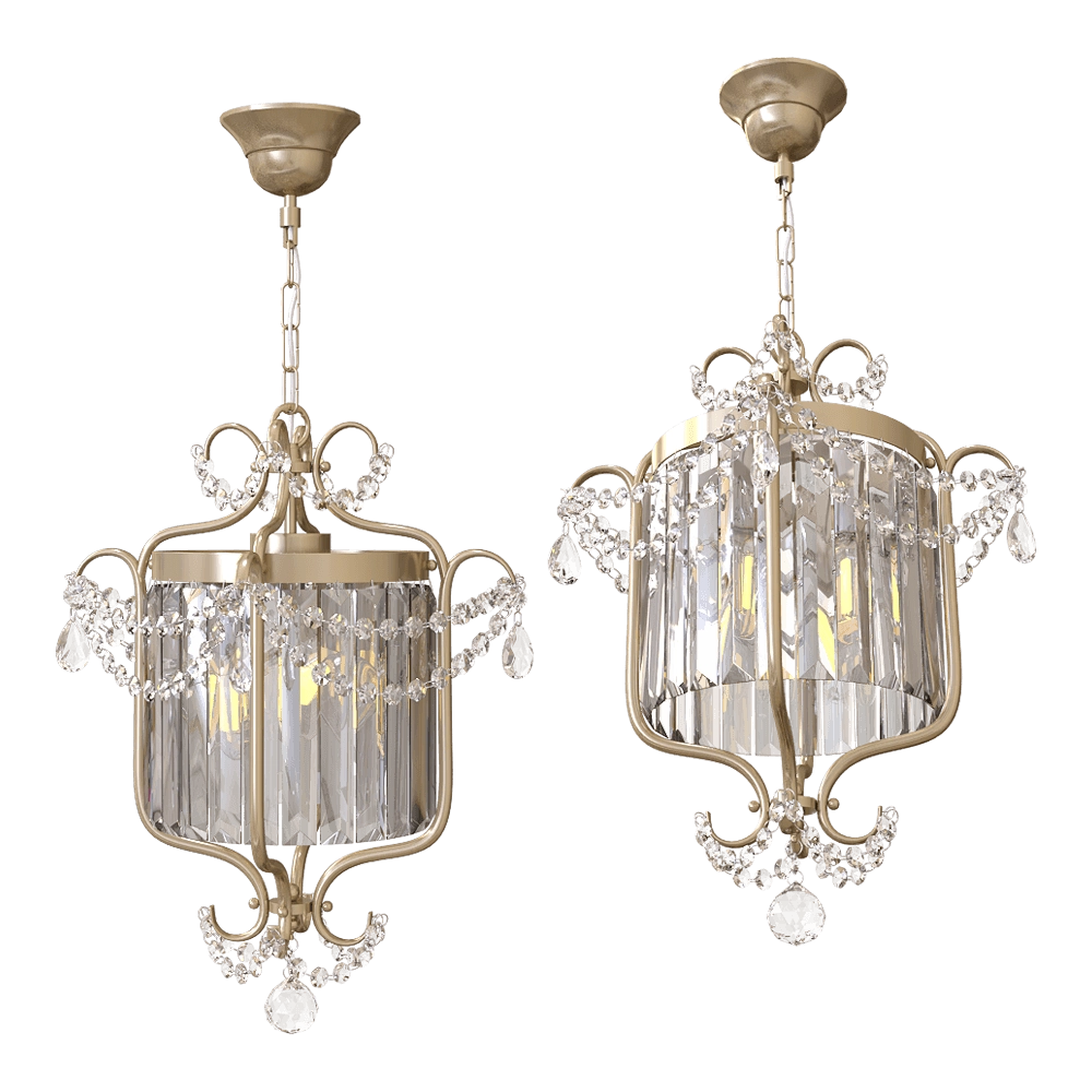 Odeon Light - Pendant lamp Sharm 4686/3 3D Model